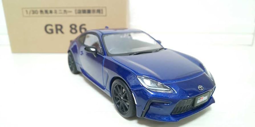 Amazon | TOYOTA／トヨタ／新型GR86／1/30／colorサファイア